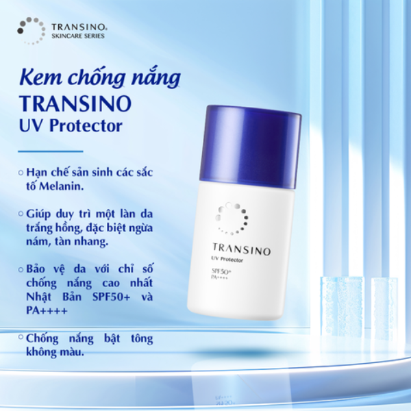 Kem Chống Nắng Transino UV Protector SPF 50+PA++++