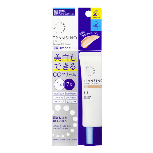 Kem Trang Điểm Transino Whitening CC Cream SPF50+/PA++++