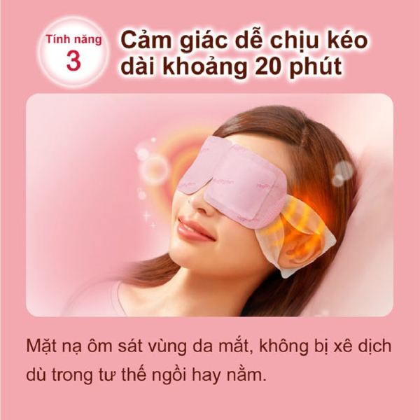 Mặt nạ xông hơi mắt MegRhythm KAO