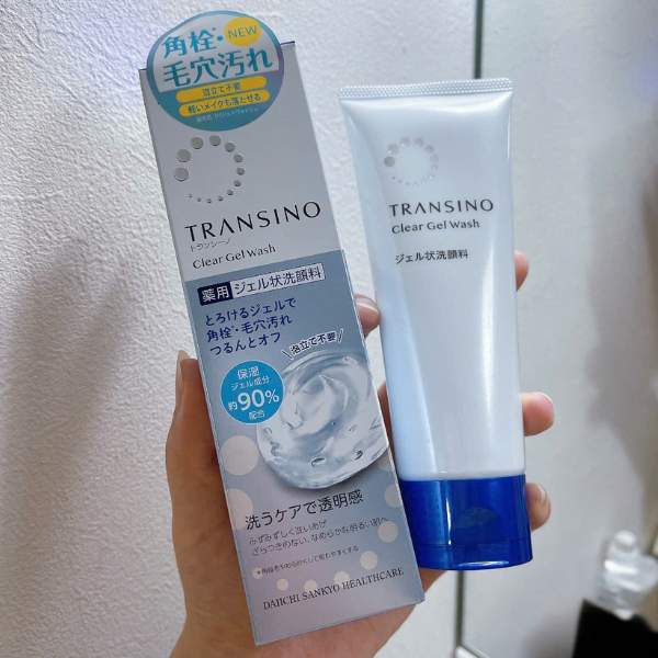 Sữa Rửa Mặt Dạng Gel TRANSINO Clear Gel Wash