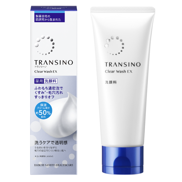 Sửa rữa mặt tạo bọt TRANSINO Clear Wash EX