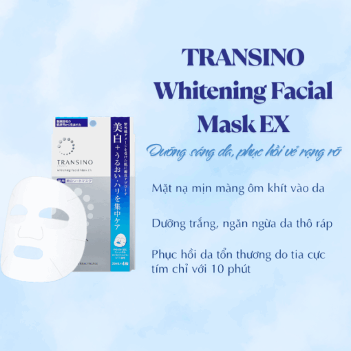 TRANSINO Whitening Facial Mask EX