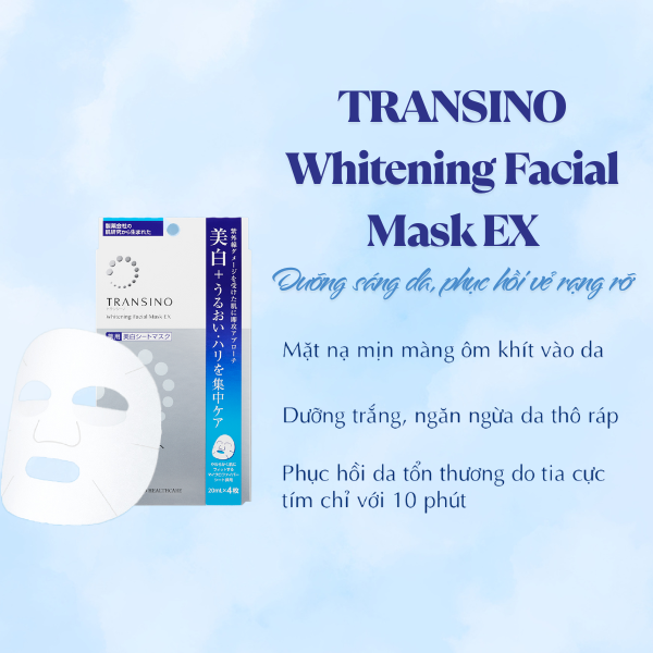 TRANSINO Whitening Facial Mask EX