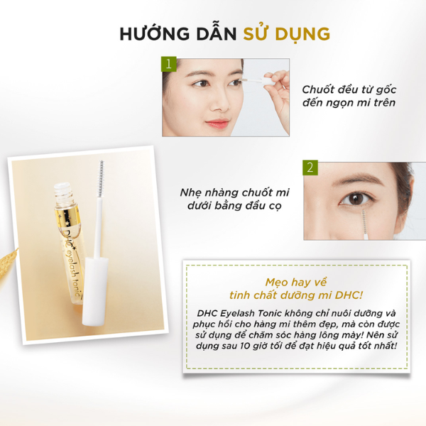 Tinh chất dưỡng mi DHC Eyelash Tonic 6.5ml (NEW)