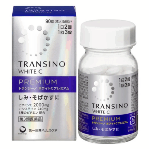 Viên Uống Trắng Da Transino White C Premium 180 Viên