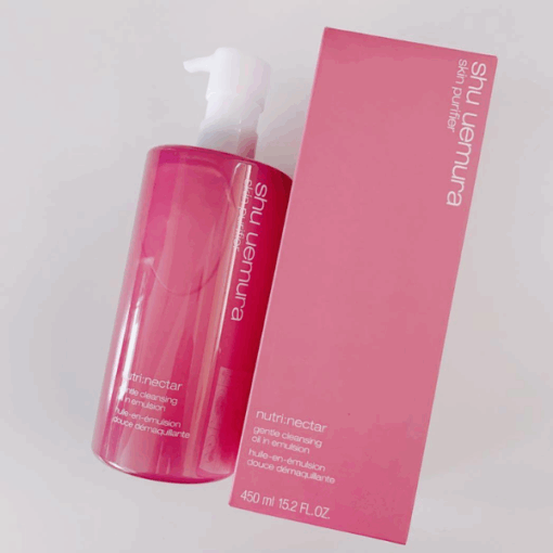 Dầu Tẩy Trang Shu Uemura Nutri: Nectar Gentle Cleansing Oil In Emulsion (Hồng Đậm)