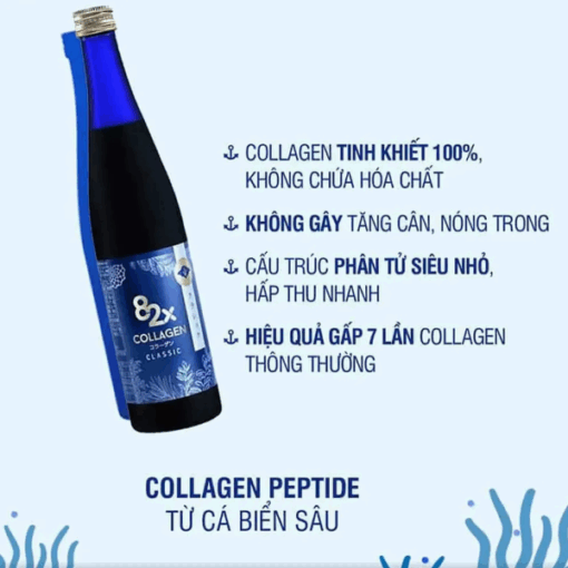 Nước Uống Collagen 82X Classic Chai 500ml