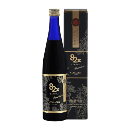 Nước Uống Collagen 82X Sakura Premium Chai 500ml