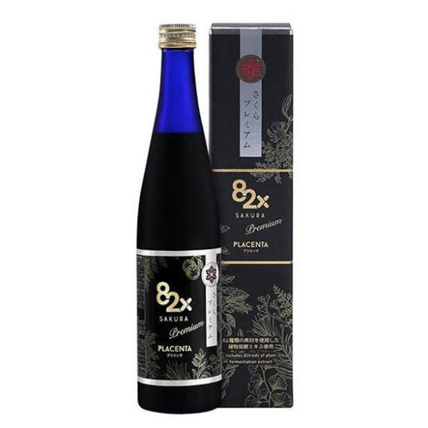 Nước Uống Placenta 82X Sakura Premium Chai 500ml