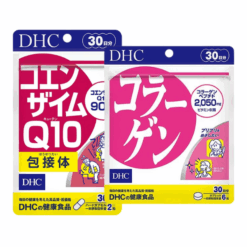 DHC Combo Viên Uống bổ Sung Collagen &C Coezyme Q10 Nhật Bản 30 Ngày