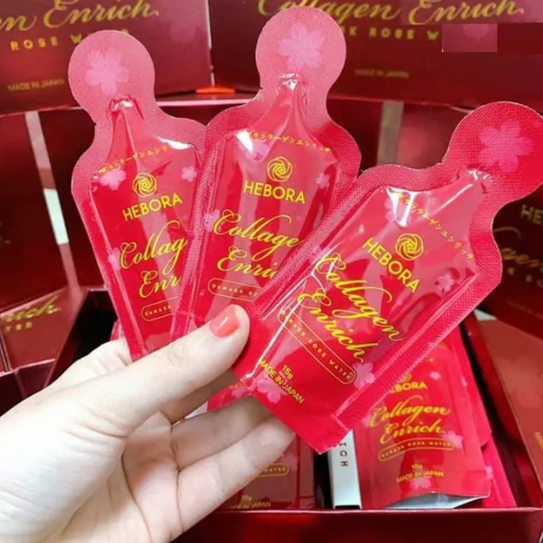 Nước Uống Hebora Collagen Enrich (Hộp 28 Túi)