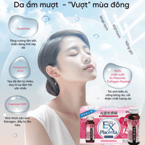 Nước Uống Nhau Thai ITOH EX Placenta 10 Chai x 50ml