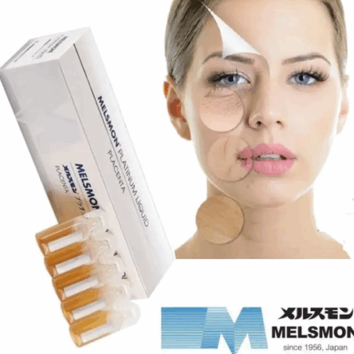 Nước Uống Nhau Thai Ngựa Melsmon Platinum Liquid Hộp 30 Ống x 10ml