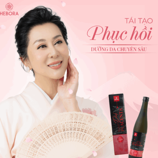 Nước Uống Tế Bào Gốc Nhau Thai Placenta Hebora 500ml