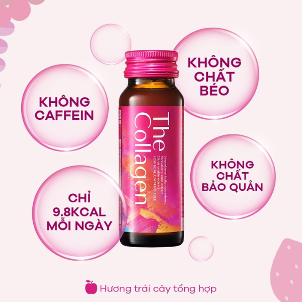 Nước Uống The Collagen Shiseido 10 Chai x 50ml