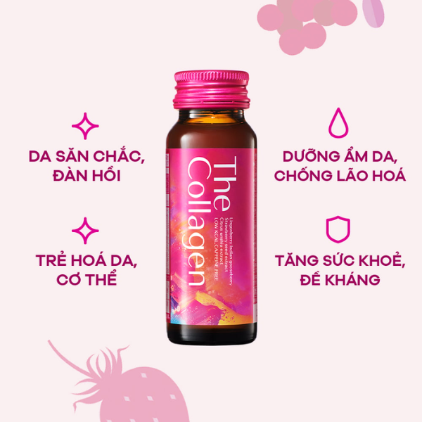 Nước Uống The Collagen Shiseido 10 Chai x 50ml