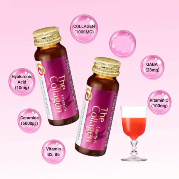 Nước Uống The Collagen Shiseido Luxerich 10 Chai x 50ml