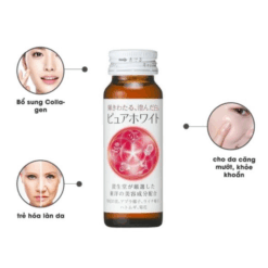 Nước Uống Trắng Da Pure White Shiseido 10 Chai x 50ml