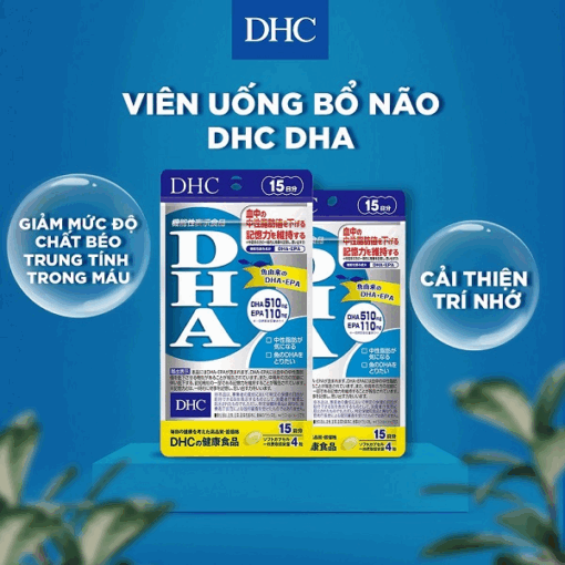 Viên Uống Bổ Não, Bổ Sung DHA DHC 60 ngày (240 viên)