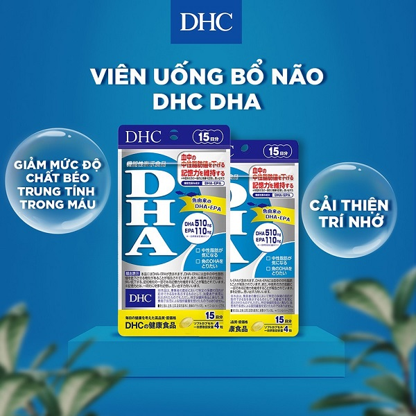 Viên Uống Bổ Não, Bổ Sung DHA DHC 60 ngày (240 viên)