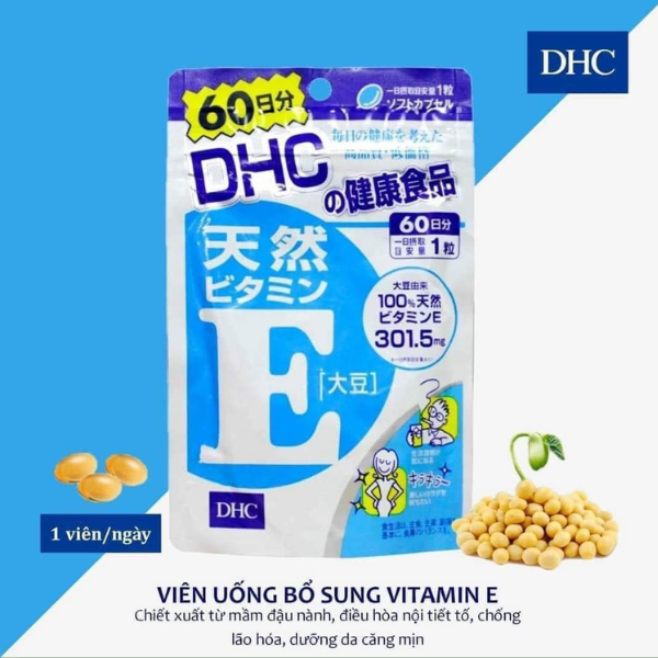 Viên Uống Bổ Sung Vitamin E DHC