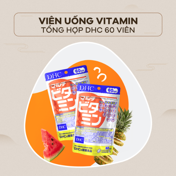 Viên Uống Bổ Sung Vitamin Tổng Hợp DHC 60 Ngày