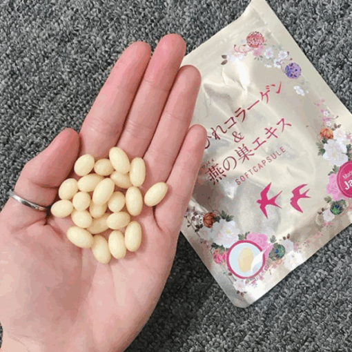 Viên Uống Collagen Tươi Chiết Xuất Tổ Yến Gói 30 Viên