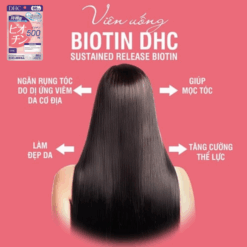 Viên Uống DHC Biotin Ngăn Rụng Tóc 60 Ngày
