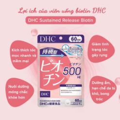 Viên Uống DHC Biotin Ngăn Rụng Tóc 60 Ngày