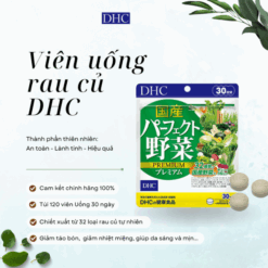 Viên Uống DHC Bổ Sung 32 Loại Củ Quả Cao Cấp 30 Ngày