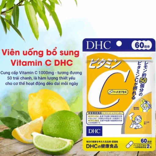 Viên Uống DHC Bổ Sung Vitamin C