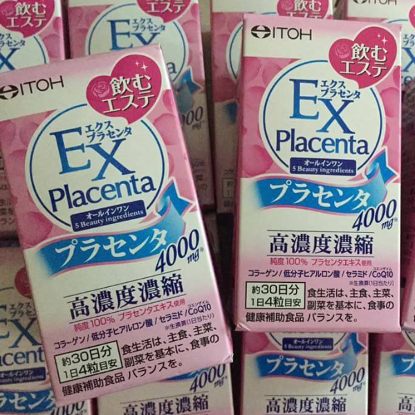 Viên Uống Nhau Thai ITOH EX Placenta 400mg Hộp 120 Viên