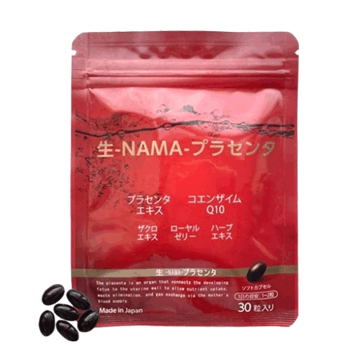 Viên Uống Nhau Thai Tươi Nama Q10 Gói 30 Viên