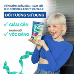 Viên Uống Tan Mỡ, Giảm Cân DHC BCAA Bổ Sung Dầu Dừa 20 Ngày