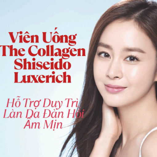 Viên Uống The Collagen Shiseido Luxerich 126 Viên