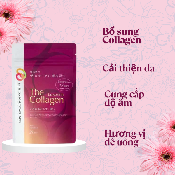 Viên Uống The Collagen Shiseido Luxerich 126 Viên