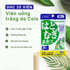 Viên Uống Trắng Da Coix DHC 20 Viên, 30 Viên