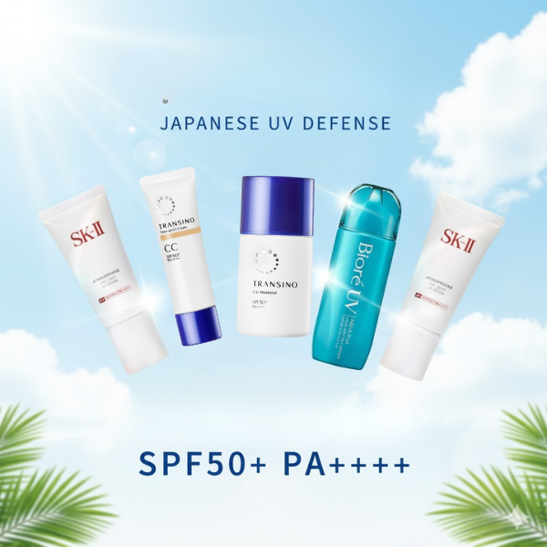 Khám phá top 5 kem chống nắng Nhật Bản đỉnh cao 2025