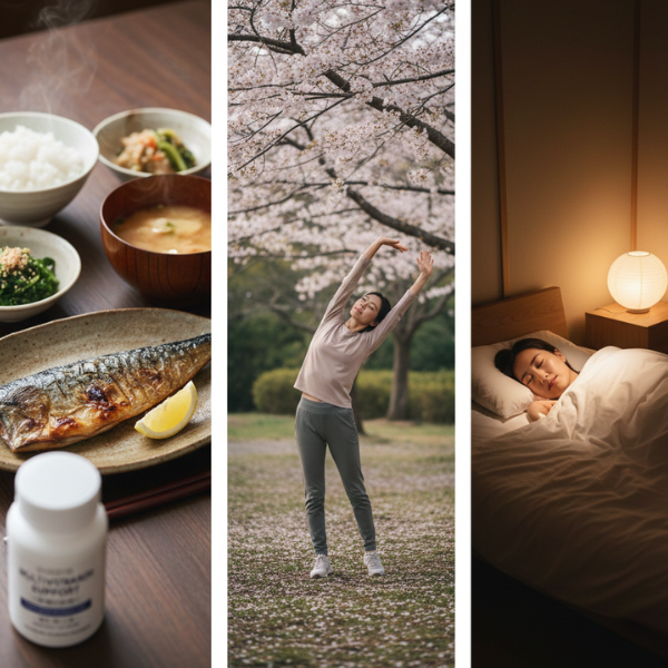 Người Nhật duy trì vitamin tổng hợp mỗi ngày như thế nào